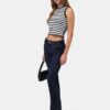 WOMEN'S MA STRIPED SLEEVLESS TOP