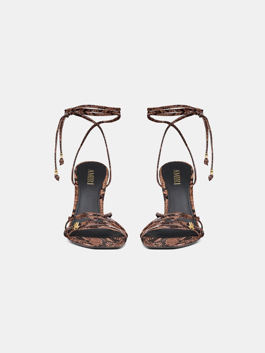 WOMEN'S SNAKE MA HEELED SANDAL