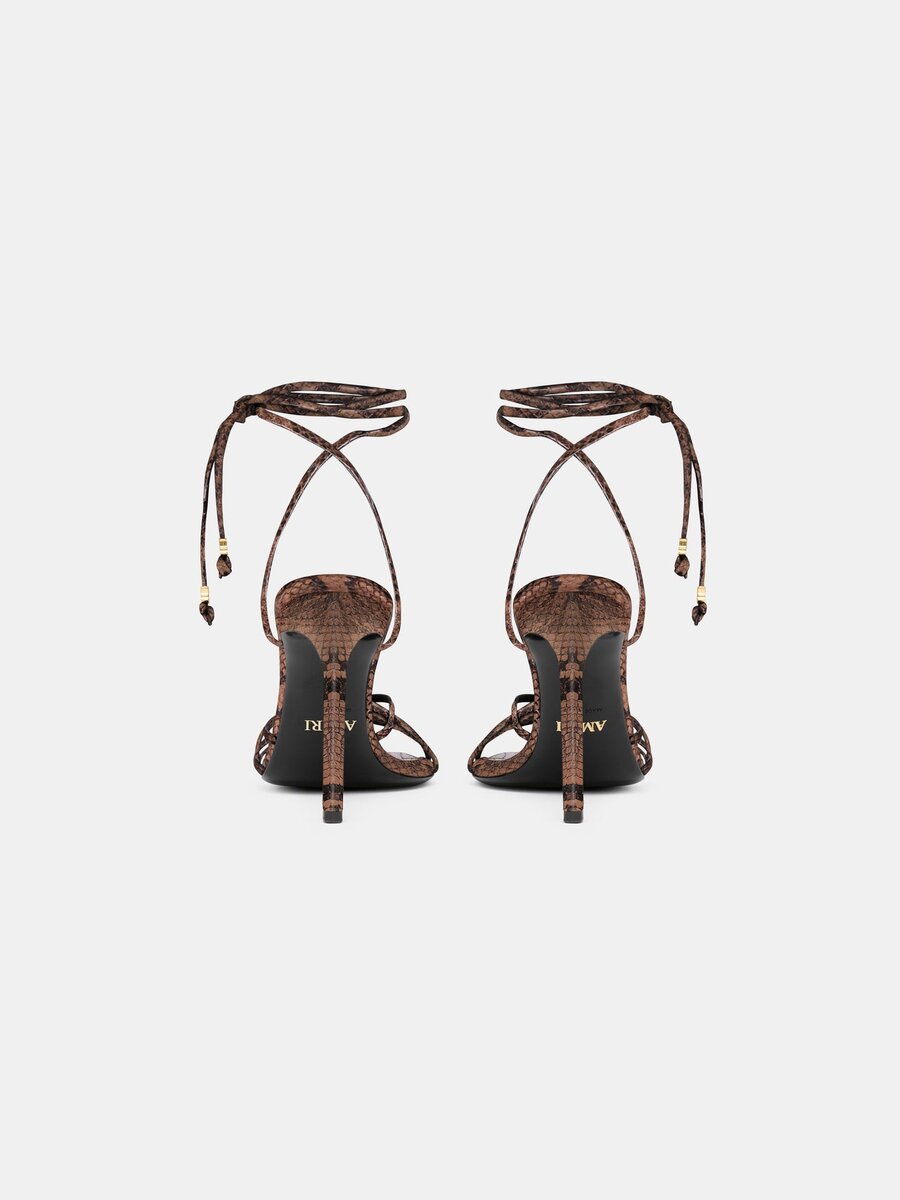 WOMEN'S SNAKE MA HEELED SANDAL