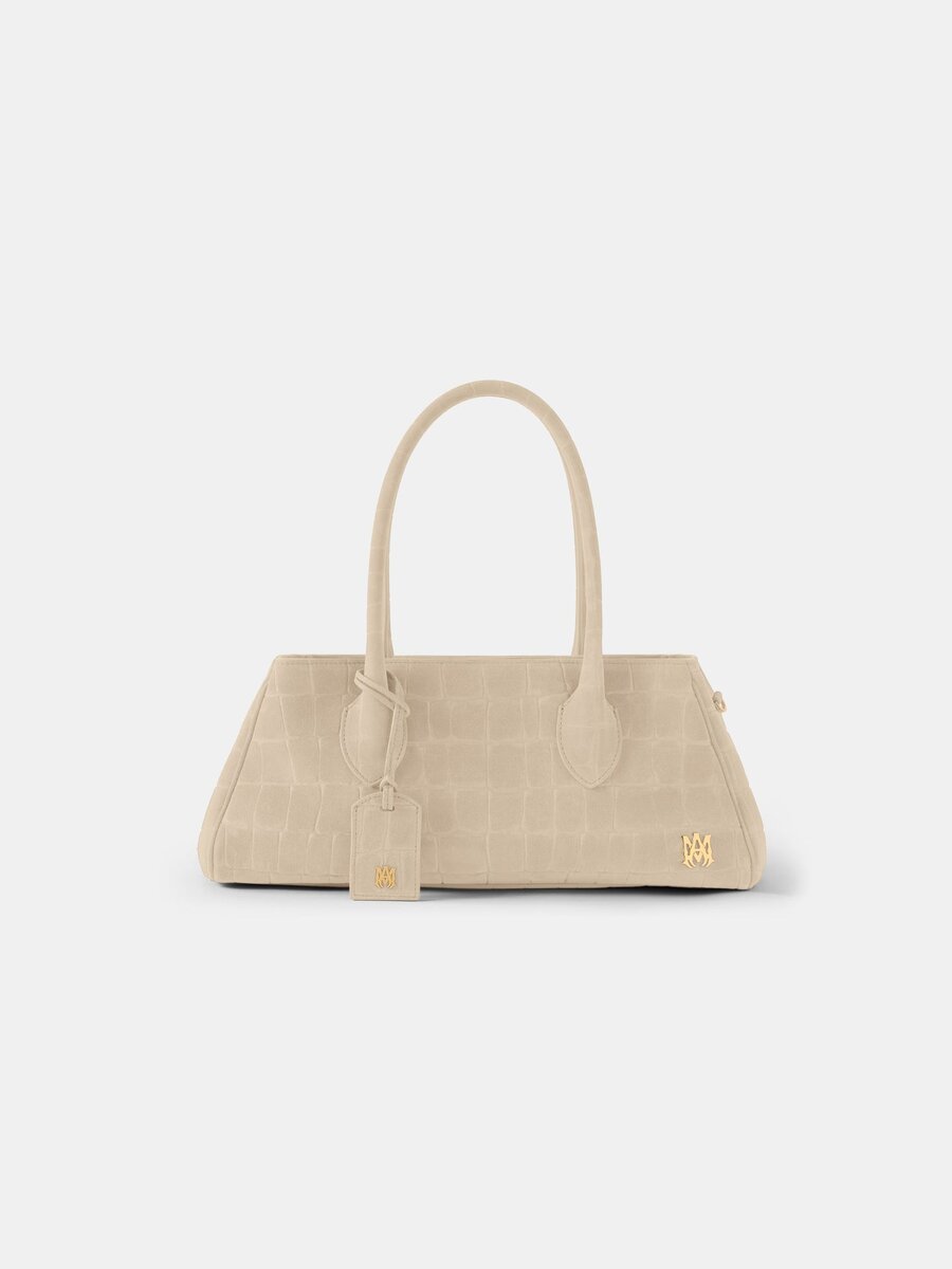 WOMEN'S SUEDE CROC HONEY 40 SHOULDER