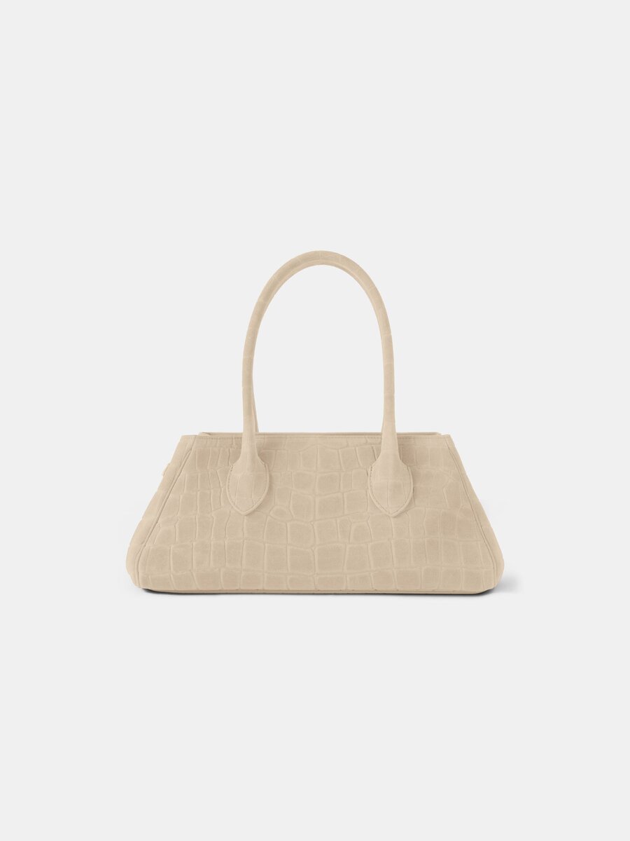 WOMEN'S SUEDE CROC HONEY 40 SHOULDER