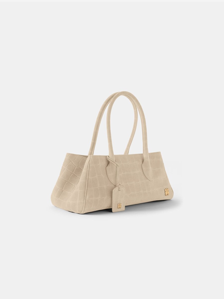 WOMEN'S SUEDE CROC HONEY 40 SHOULDER