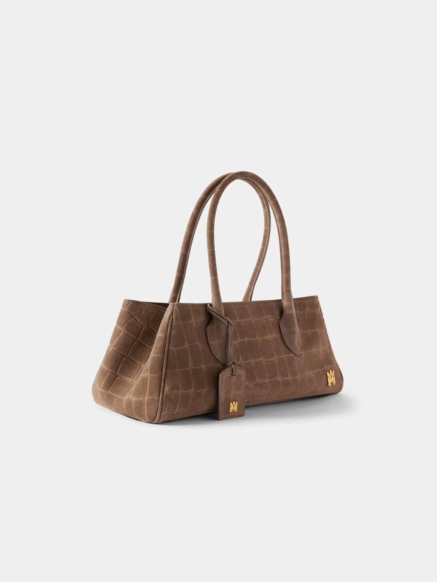 WOMEN'S SUEDE CROC HONEY 40 SHOULDER