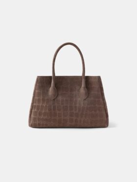 WOMEN’S SUEDE CROC HONEY 40 TOTE